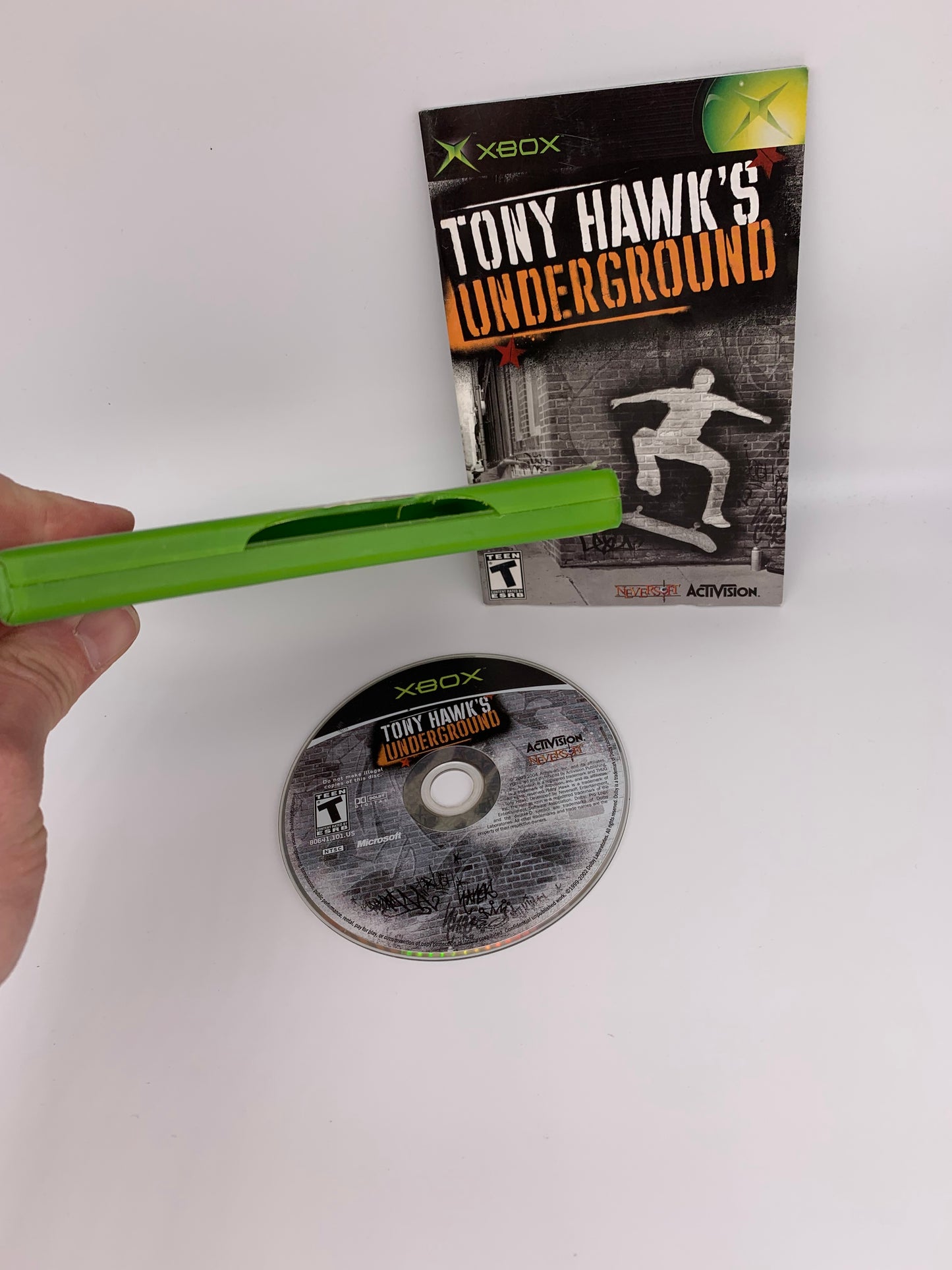 MiCROSOFT XBOX ORiGiNAL | TONY HAWKS UNDERGROUND