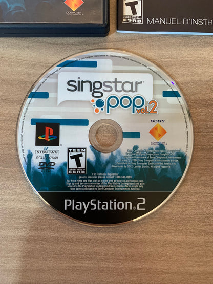 SONY PLAYSTATiON 2 [PS2] | SiNGSTAR POP VOL. 2