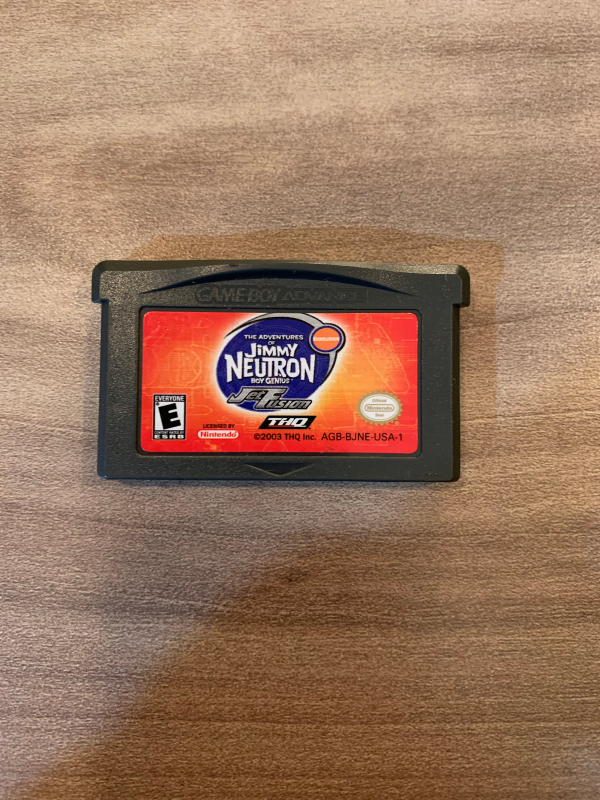 GAMEBOY ADVANCE ADVENTURES JiMMY NEUTRON BOY GENiUS JET FUSiON – PiXEL ...