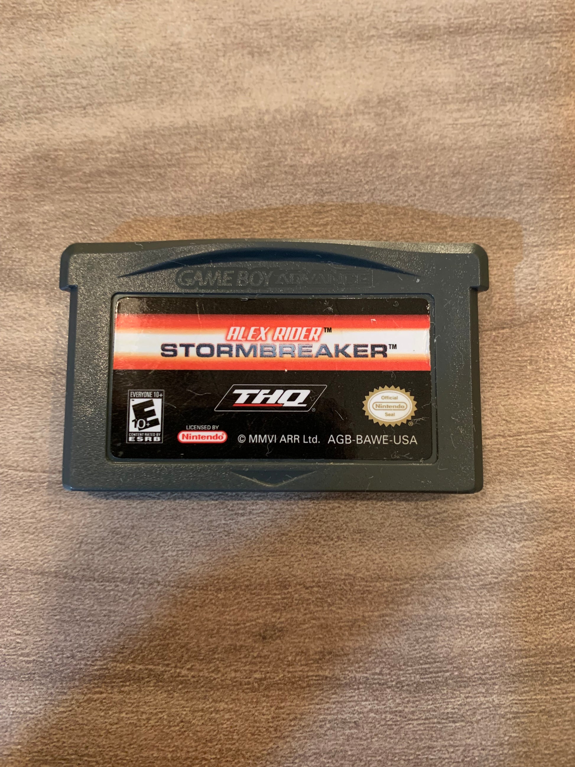 PiXEL-RETRO.COM : GAME BOY ADVANCE (GBA) GAME NTSC ALEX RIDER STORMBREAKER