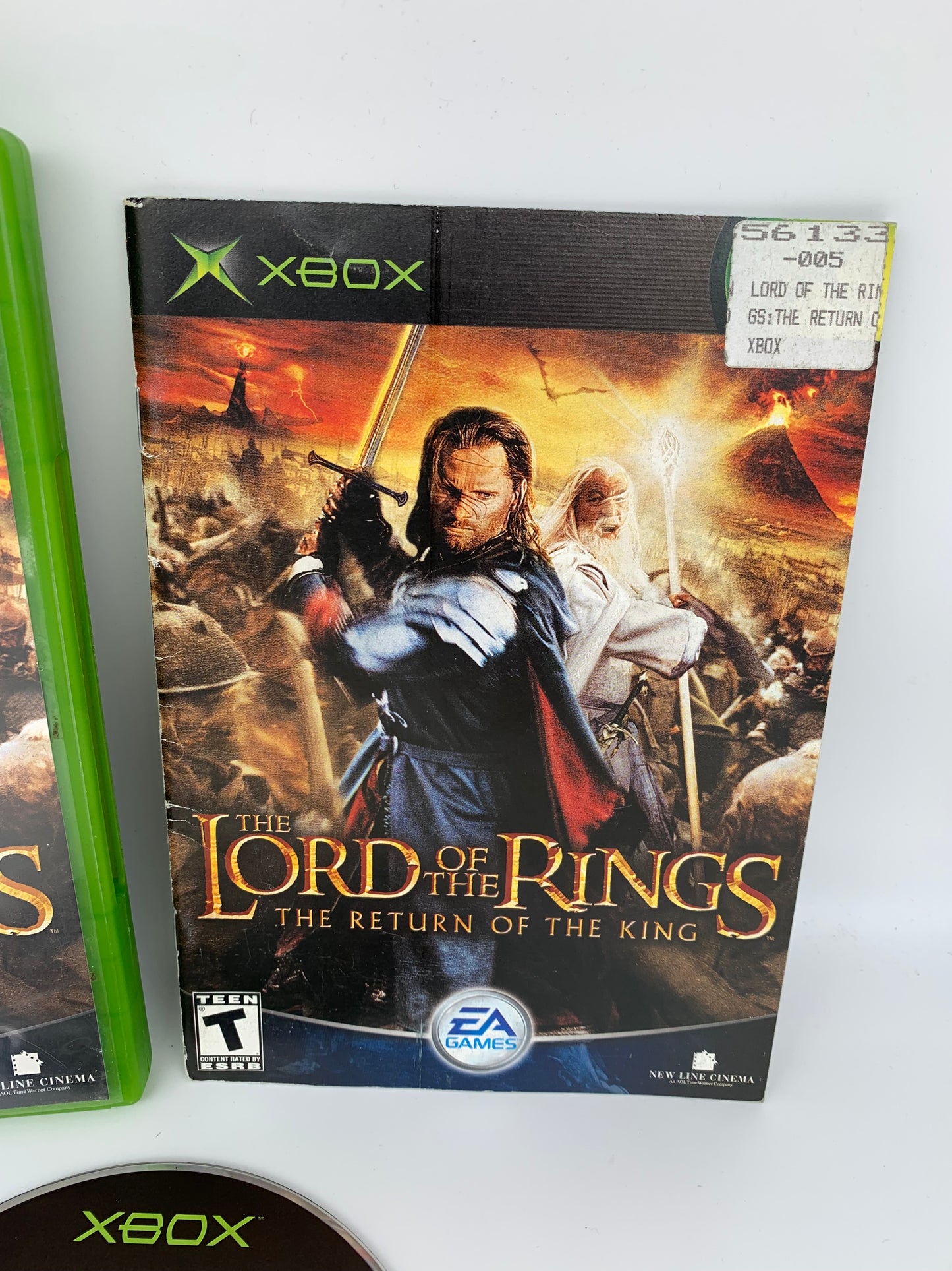 MiCROSOFT XBOX ORiGiNAL | THE LORD OF THE RiNGS THE RETURN OF THE KiNG