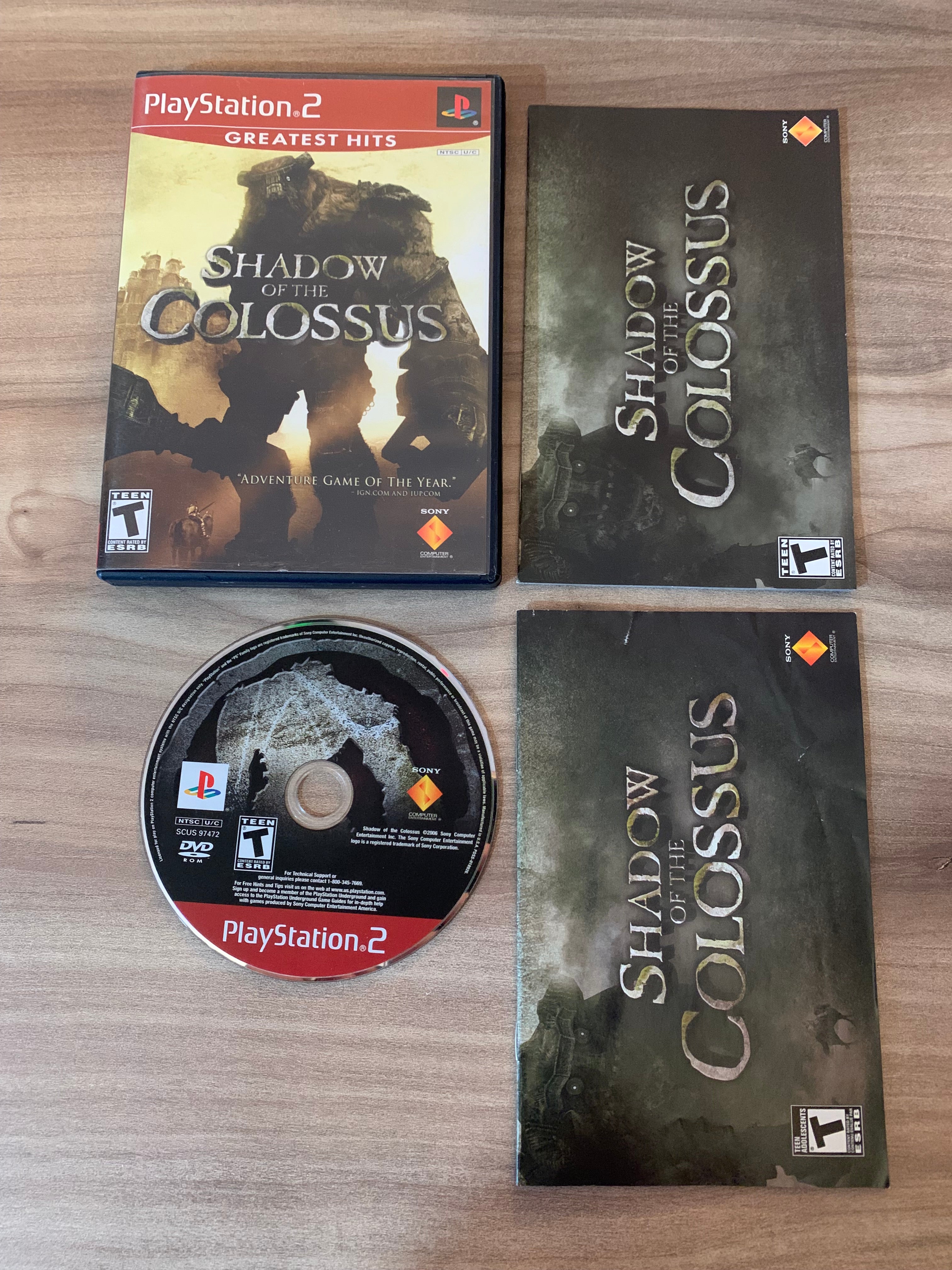Shadow Of The Colossus Sony PlayStation 2 Limited Edition Ps2 Pal