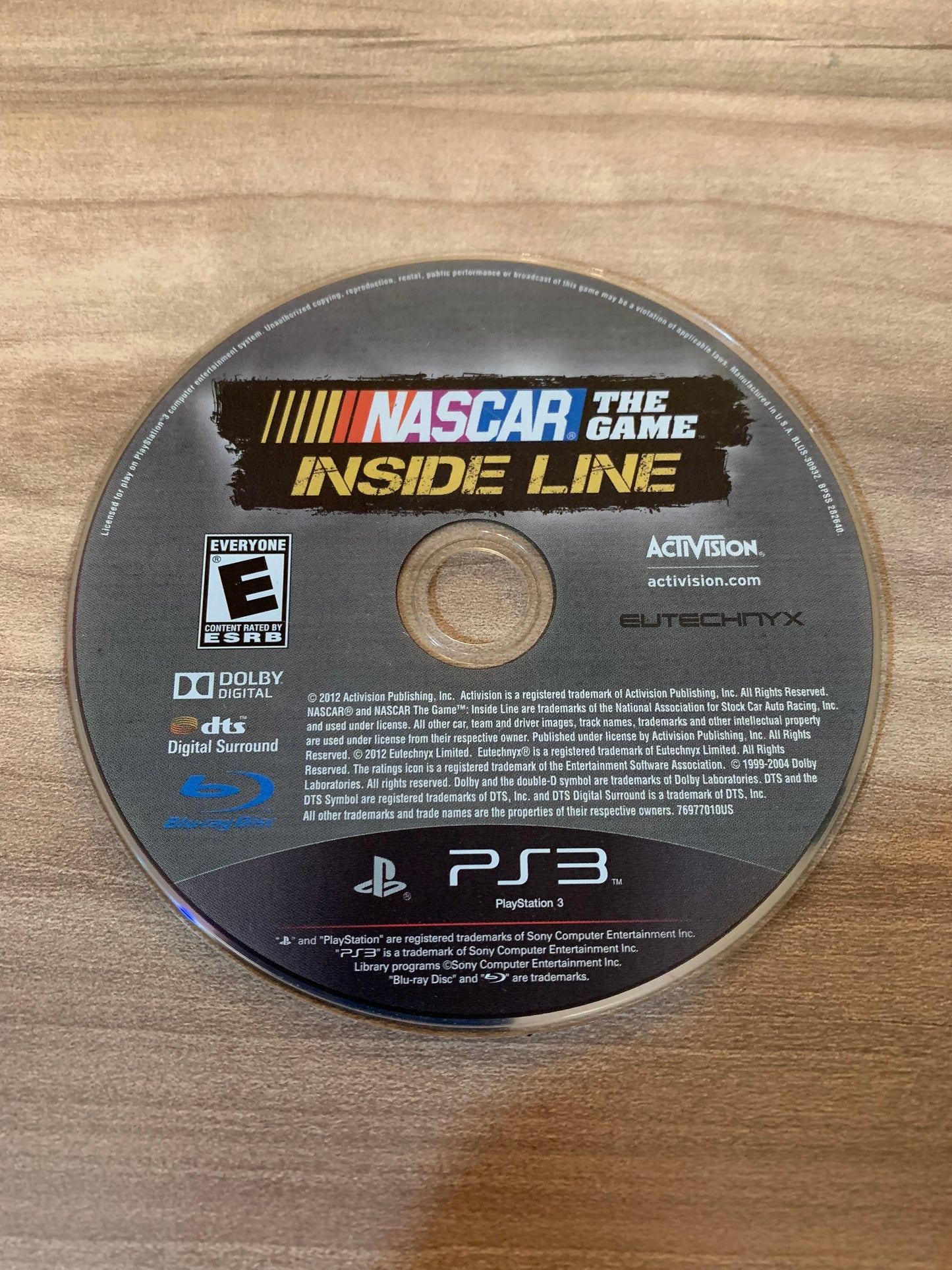 PiXEL-RETRO.COM : SONY PLAYSTATION 3 (PS3) GAME NTSC NASCAR THE GAME INSIDE LINE