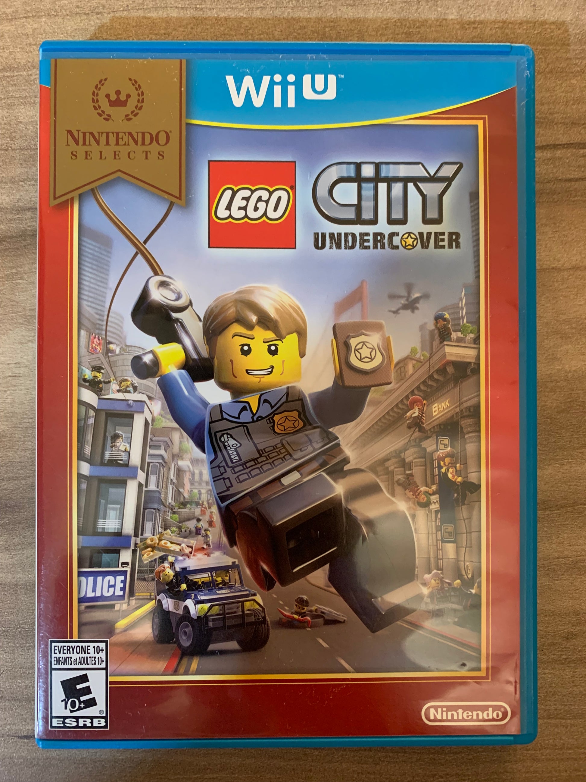 PiXEL-RETRO.COM : NINTENDO WII U COMPLET CIB BOX MANUAL GAME NTSC LEGO CITY UNDERCOVER