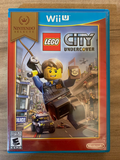 PiXEL-RETRO.COM : NINTENDO WII U COMPLET CIB BOX MANUAL GAME NTSC LEGO CITY UNDERCOVER