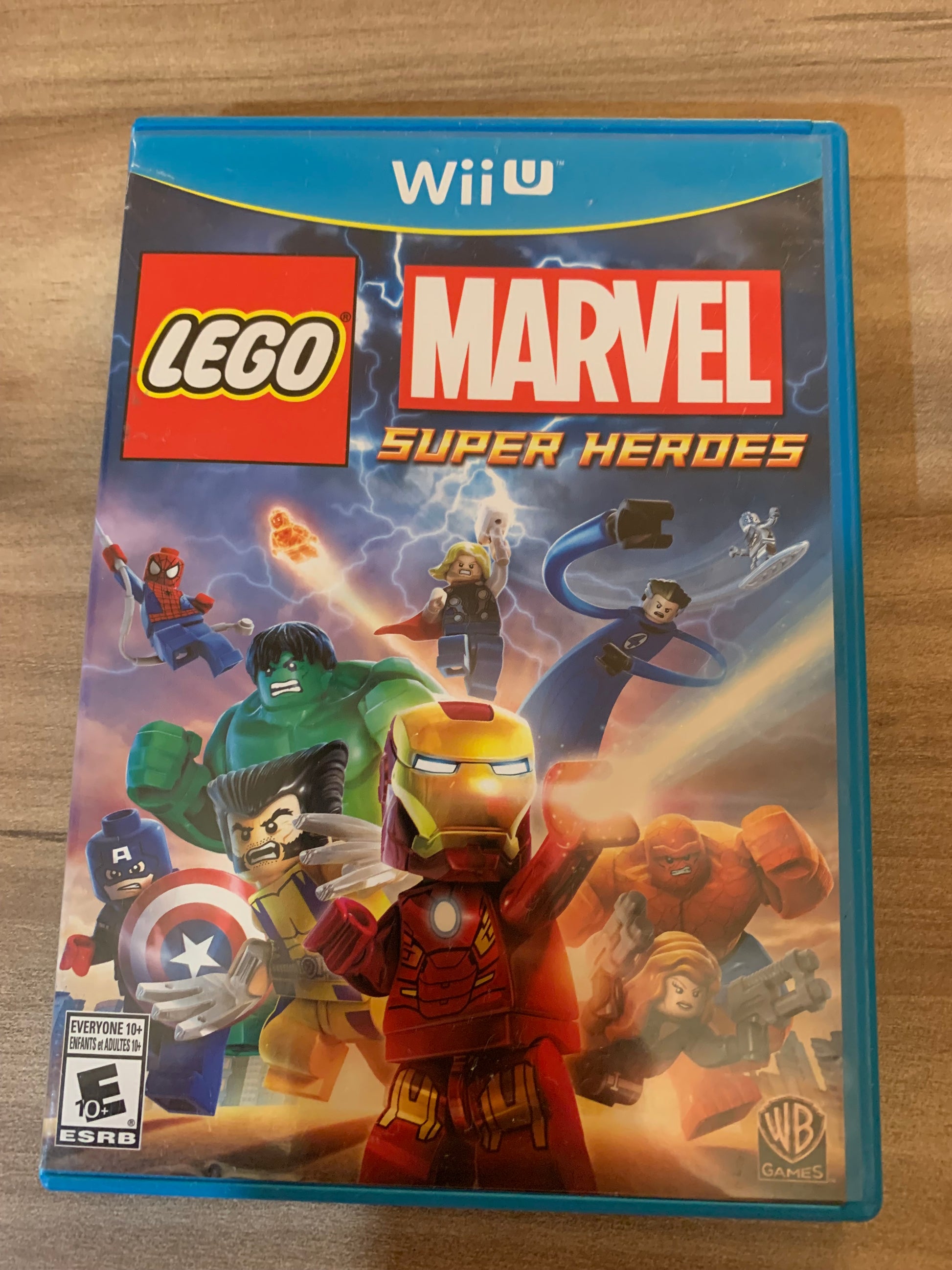 PiXEL-RETRO.COM : NINTENDO WII U COMPLET CIB BOX MANUAL GAME NTSC LEGO MARVEL SUPER HEROES