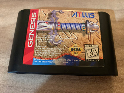 PiXEL-RETRO.COM : SEGA GENESIS (MEGA DRIVE) GAME NTSC CRUSADER OF CENTY