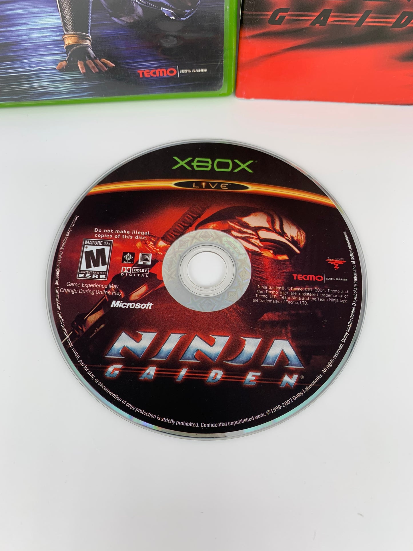 MiCROSOFT XBOX ORiGiNAL | NiNJA GAiDEN