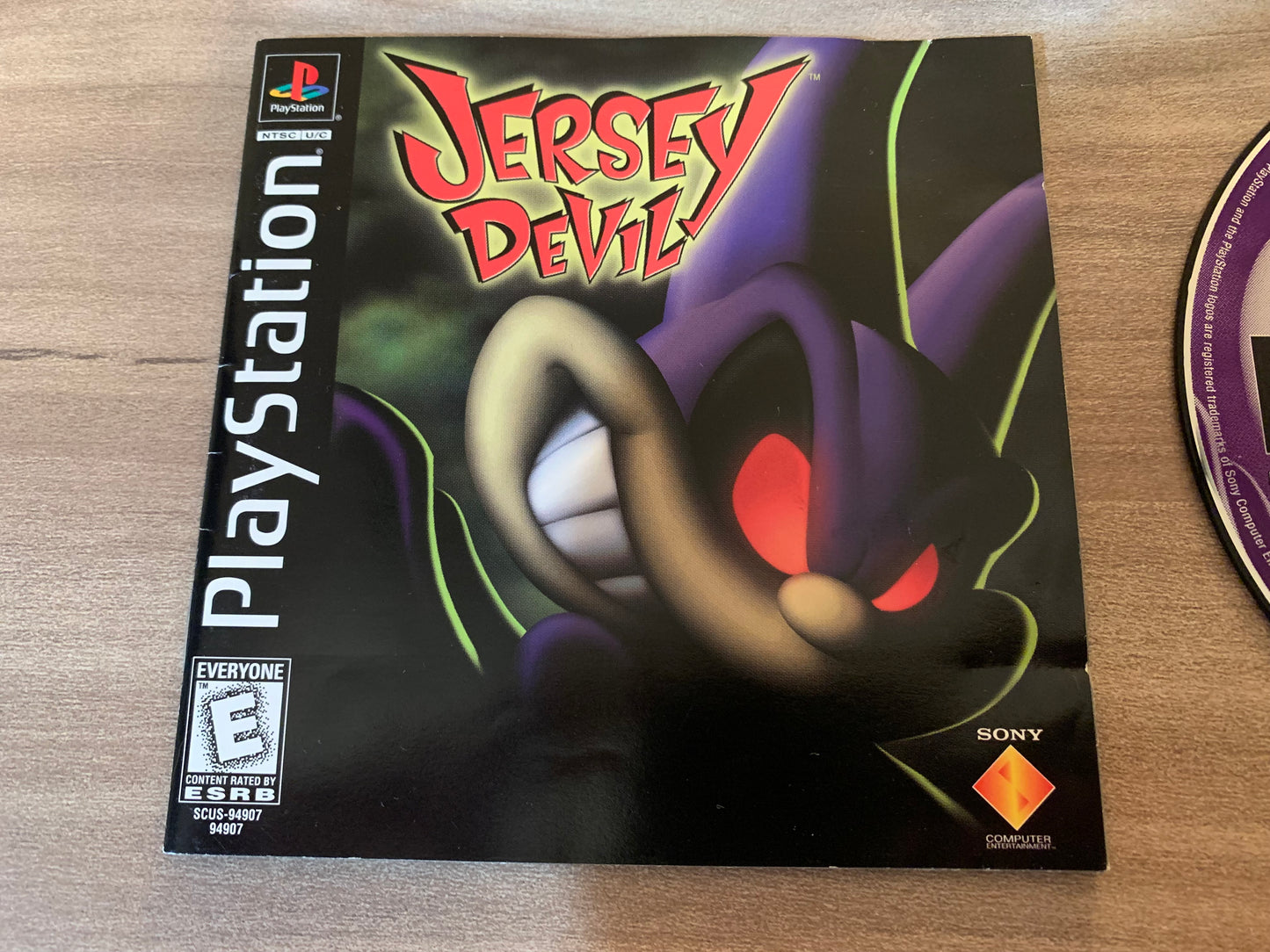 SONY PLAYSTATiON [PS1] | JERSEY DEViL