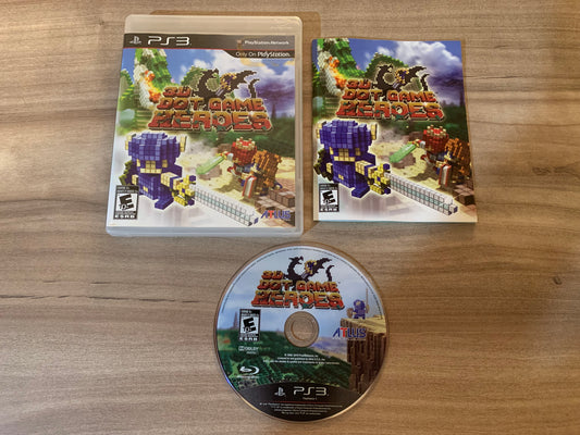 PiXEL-RETRO.COM : SONY PLAYSTATION 3 (PS3) COMPLET CIB BOX MANUAL GAME NTSC 3D DOT GAME HEROES