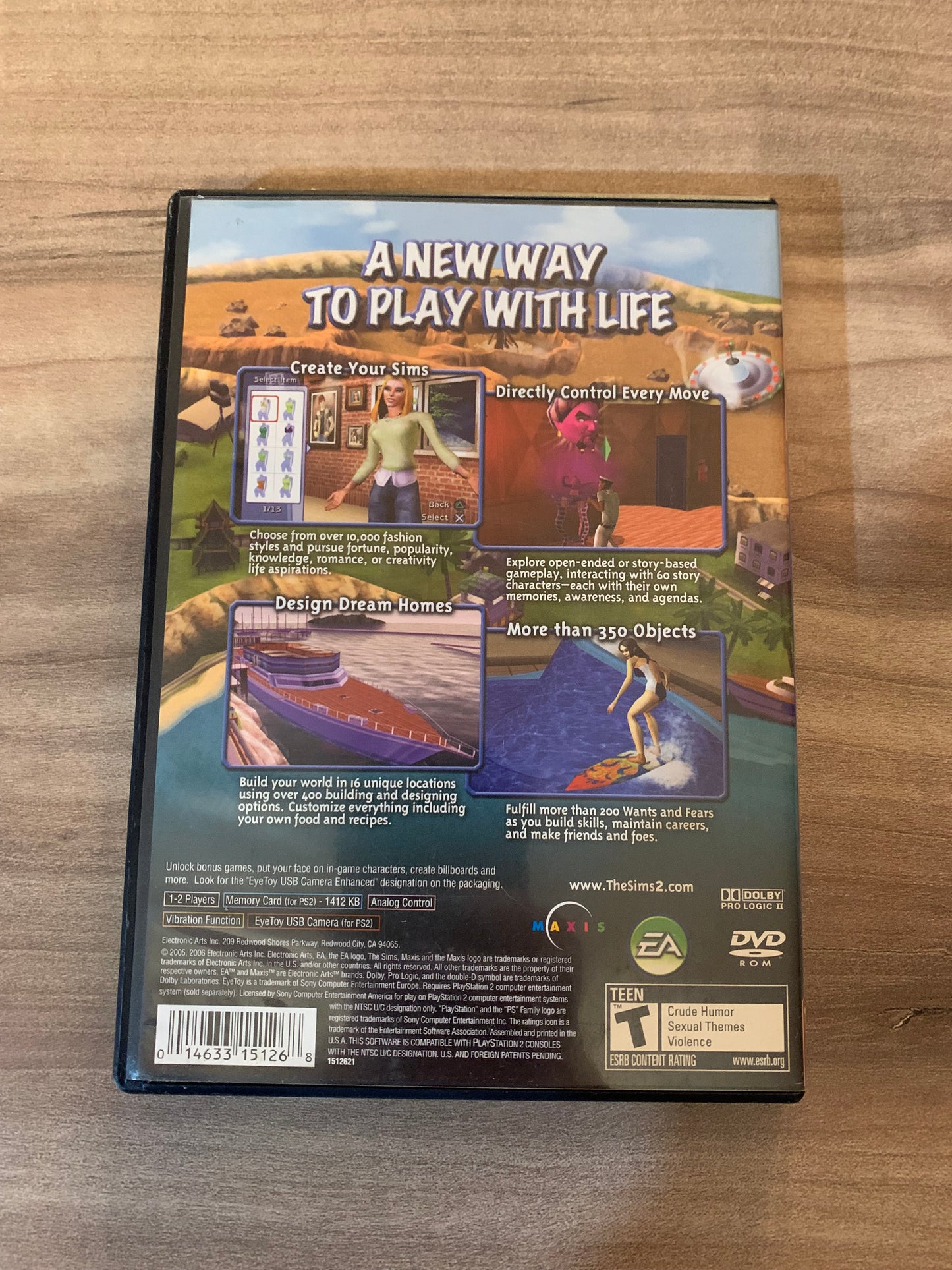 SONY PLAYSTATiON 2 [PS2] | THE SIMS 2 | GREATEST HiTS