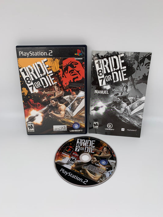 PiXEL-RETRO.COM : SONY PLAYSTATION 2 (PS2) COMPLET CIB BOX MANUAL GAME NTSC 187 RIDE OR DIE
