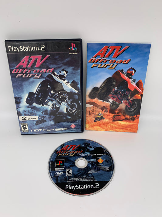 PiXEL-RETRO.COM : SONY PLAYSTATION 2 (PS2) ATV OFFROAD FURY GAME AND BOX NTSC not for resale