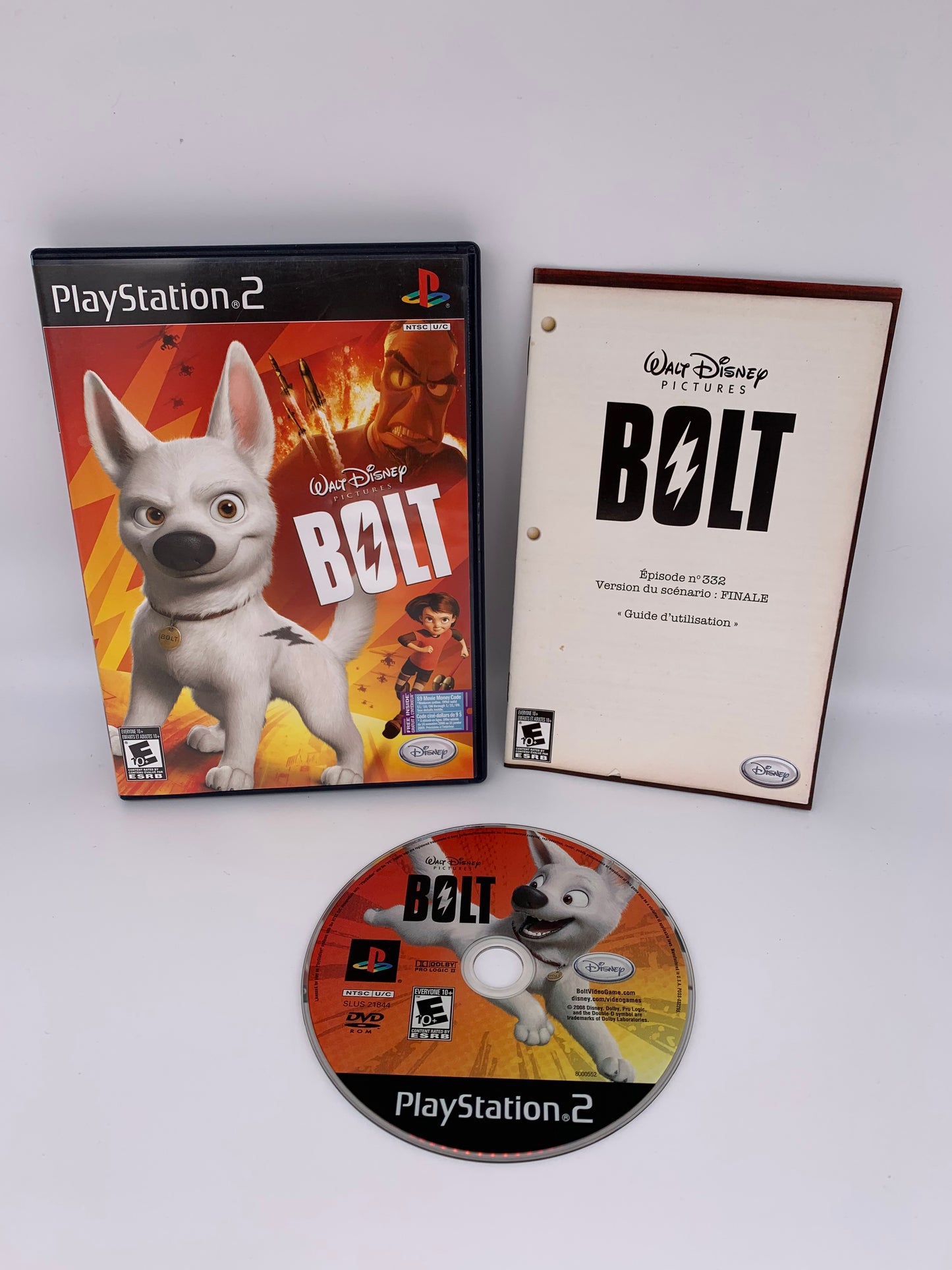 PiXEL-RETRO.COM : SONY PLAYSTATION 2 (PS2) COMPLET CIB BOX MANUAL GAME NTSC BOLT