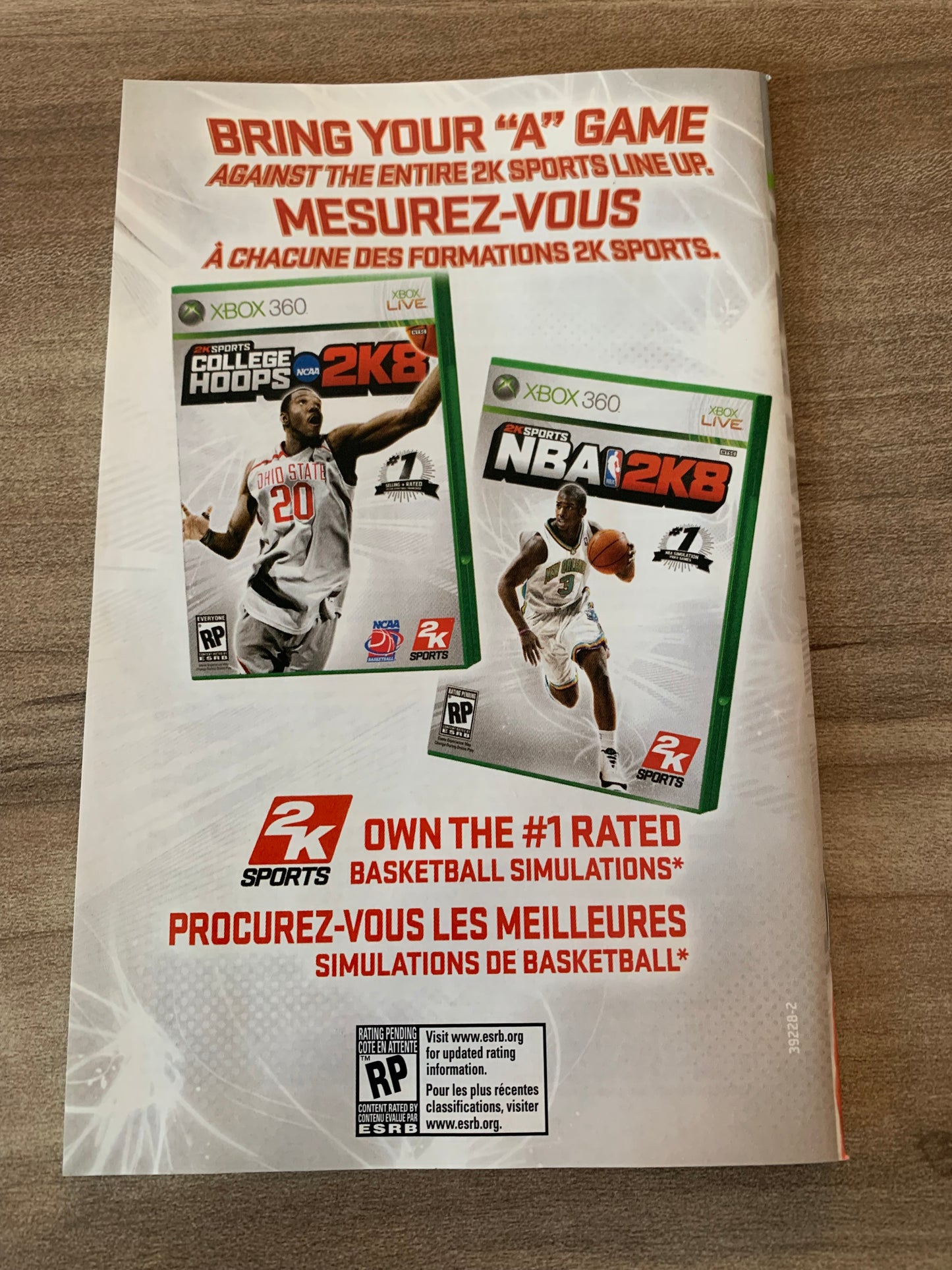 MiCROSOFT XBOX 360 | NHL 2K8