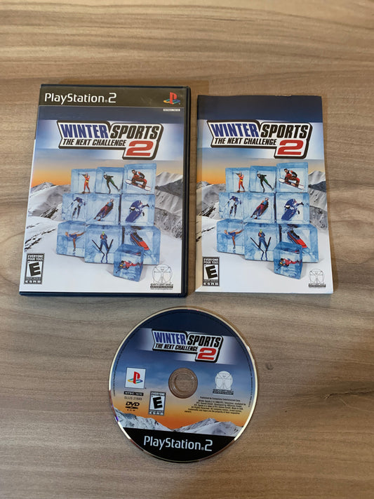 PiXEL-RETRO.COM : SONY PLAYSTATION 2 (PS2) COMPLET CIB BOX MANUAL GAME NTSC WINTER SPORTS 2 THE NEXT CHALLENGE