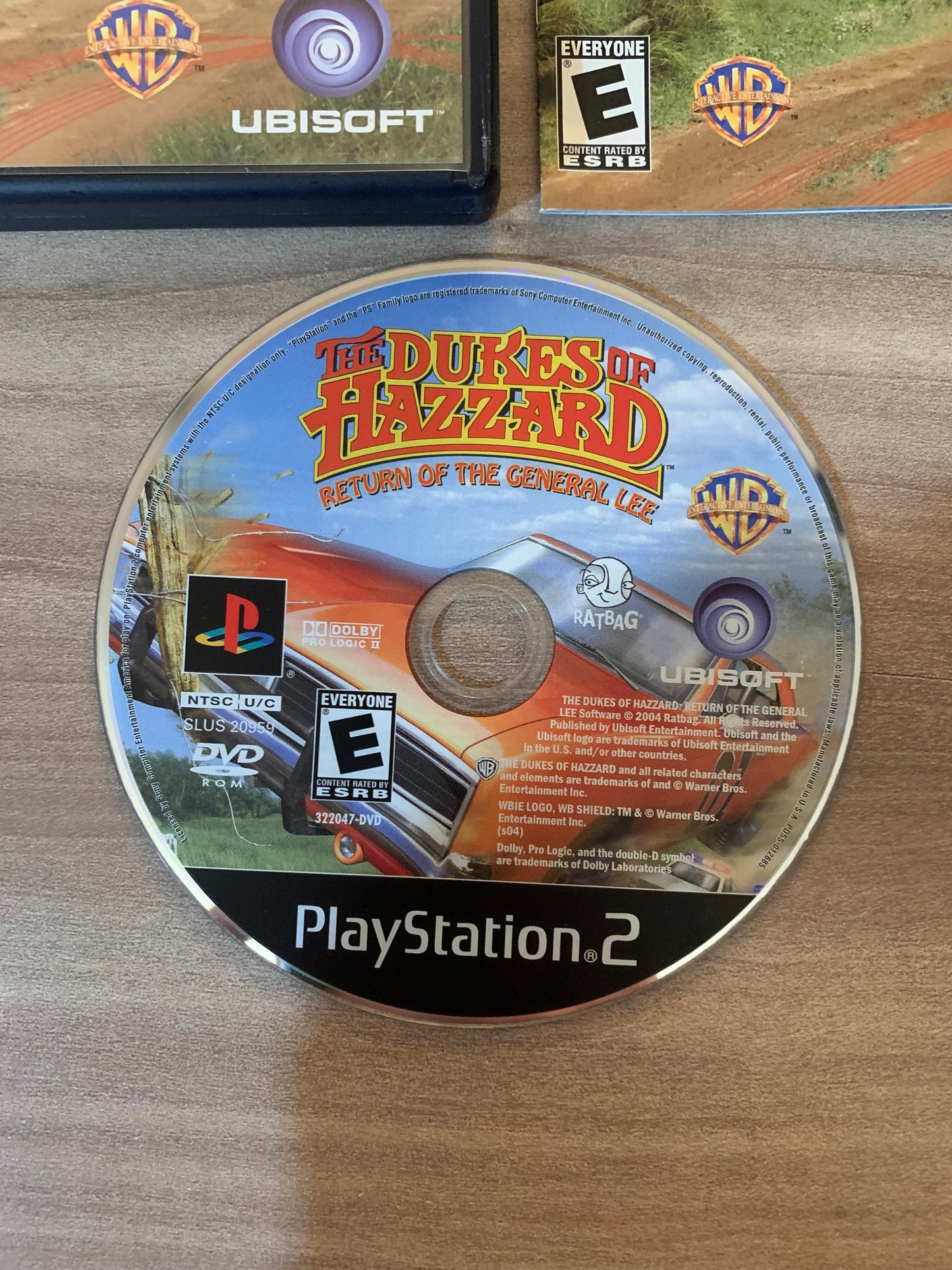 SONY PLAYSTATiON 2 [PS2] | THE DUKES OF HAZZARD RETURN OF THE GENERAL LEE