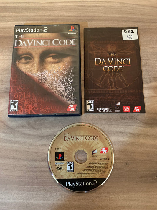 PiXEL-RETRO.COM : SONY PLAYSTATION 2 (PS2) COMPLET CIB BOX MANUAL GAME NTSC THE DA VINCI CODE