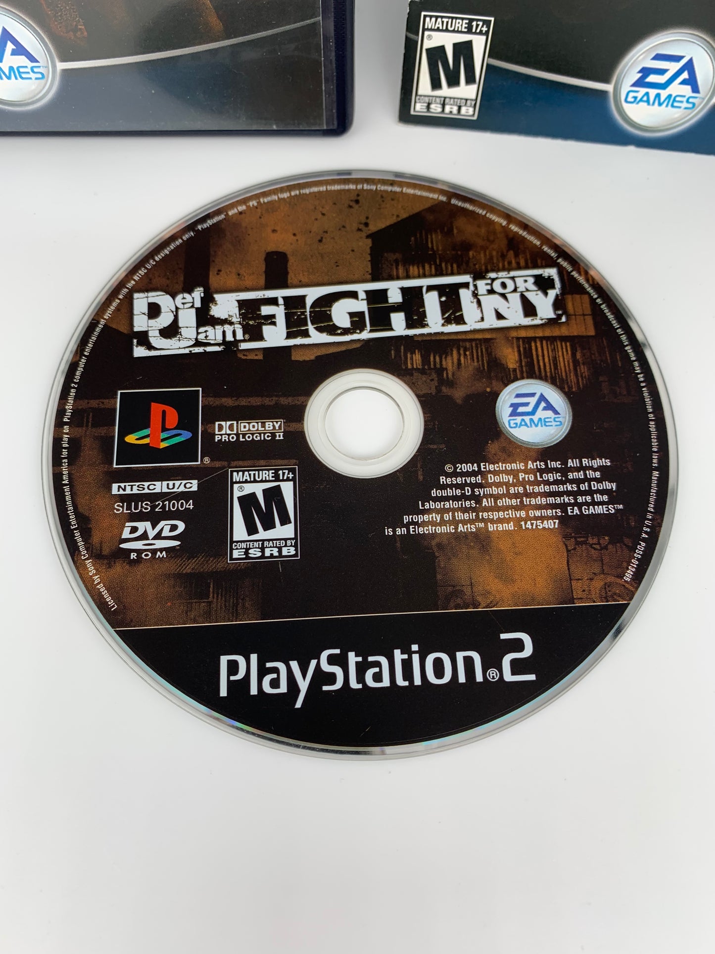 SONY PLAYSTATiON 2 [PS2] | DEF JAM FiGHT FOR NY