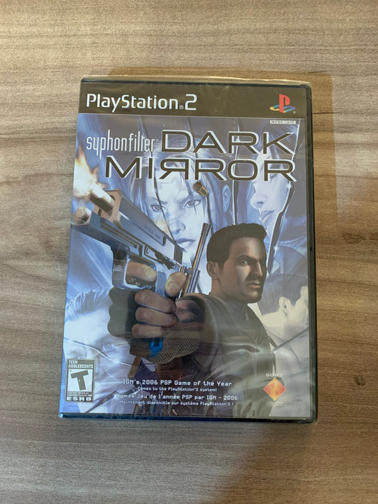 PiXEL-RETRO.COM : SONY PLAYSTATION 2 (PS2) COMPLET CIB BOX MANUAL GAME NTSC SYPHON FILTER DARK MIRROR NEW SEALED