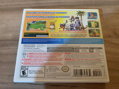 PiXELRETROGAME.COM : NINTENDO 3DS (3DS) POKEMON SUN COMPLETE CIB BOX MANUAL GAME NTSC