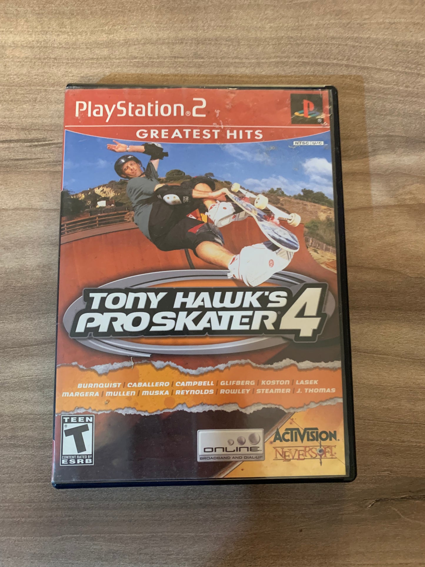 SONY PLAYSTATiON 2 [PS2] | TONY HAWKS PRO SKATER 4 | GREATEST HiTS