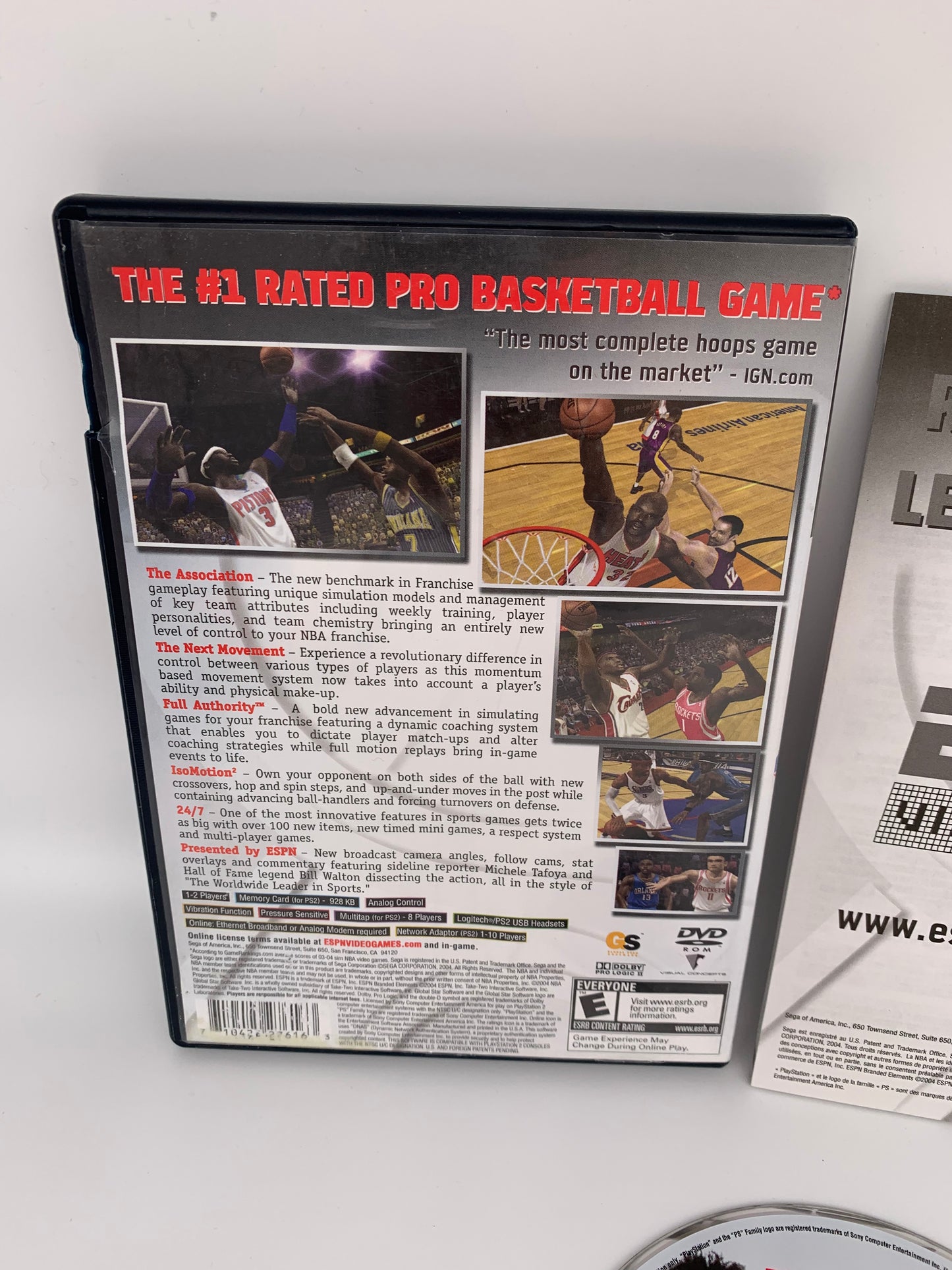 SONY PLAYSTATiON 2 [PS2] | ESPN NBA 2K5