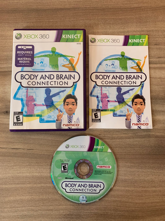 PiXEL-RETRO.COM : MICROSOFT XBOX 360 COMPLETE CIB BOX MANUAL GAME NTSC BODY AND BRAIN CONNECTION