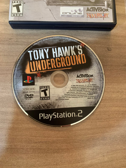 SONY PLAYSTATiON 2 [PS2] | TONY HAWKS UNDERGROUND