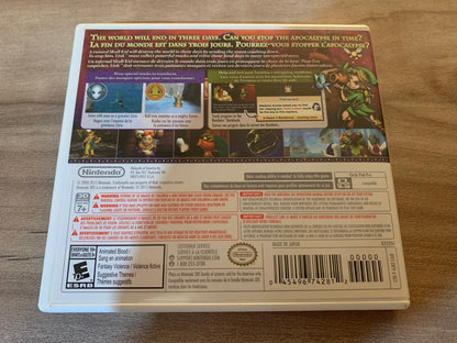 PiXELRETROGAME.COM : NINTENDO 3DS (3DS) THE LEGEND OF ZELDA : MAJORA'S MASK 3D COMPLETE CIB BOX MANUAL GAME NTSC