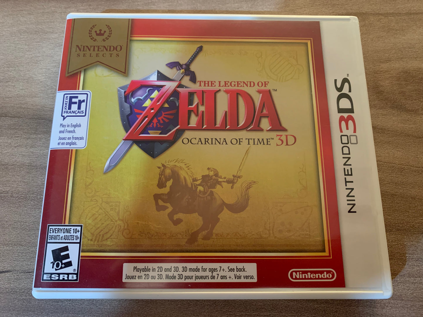 PiXELRETROGAME.COM : NINTENDO 3DS (3DS) THE LEGEND OF ZELDA : OCARINA OF TIME 3D COMPLETE CIB BOX MANUAL GAME NTSC