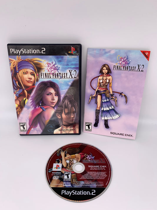 PiXEL-RETRO.COM : SONY PLAYSTATION 2 (PS2) COMPLET CIB BOX MANUAL GAME NTSC FINAL FANTASY X-2