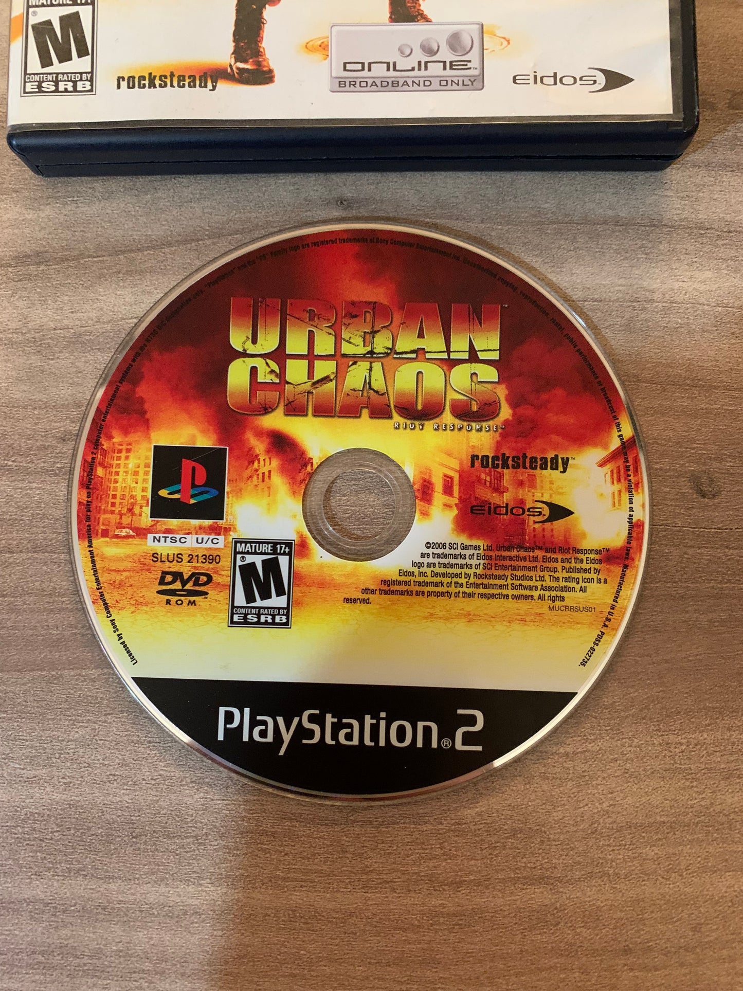 SONY PLAYSTATiON 2 [PS2] | URBAN CHAOS RiOT RESPONSE