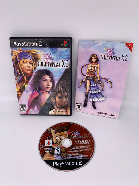 PiXEL-RETRO.COM : SONY PLAYSTATION 2 (PS2) COMPLET CIB BOX MANUAL GAME NTSC FINAL FANTASY X-2