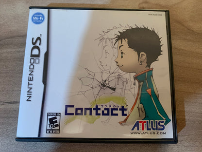 PiXELRETROGAME.COM : NINTENDO DS (DS) CONTACT COMPLETE CIB BOX MANUAL GAME NTSC