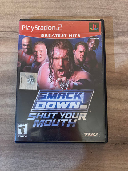 SONY PLAYSTATiON 2 [PS2] | WWE SMACKDOWN SHUT YOUR MOUTH | GREATEST HiTS