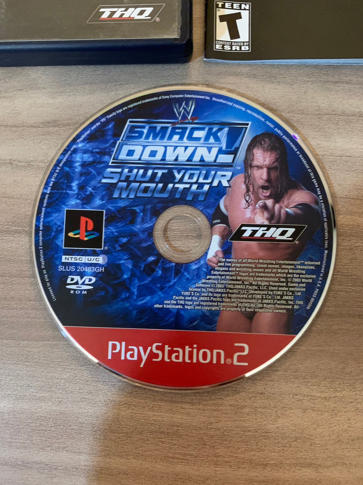 SONY PLAYSTATiON 2 [PS2] | WWE SMACKDOWN SHUT YOUR MOUTH | GREATEST HiTS