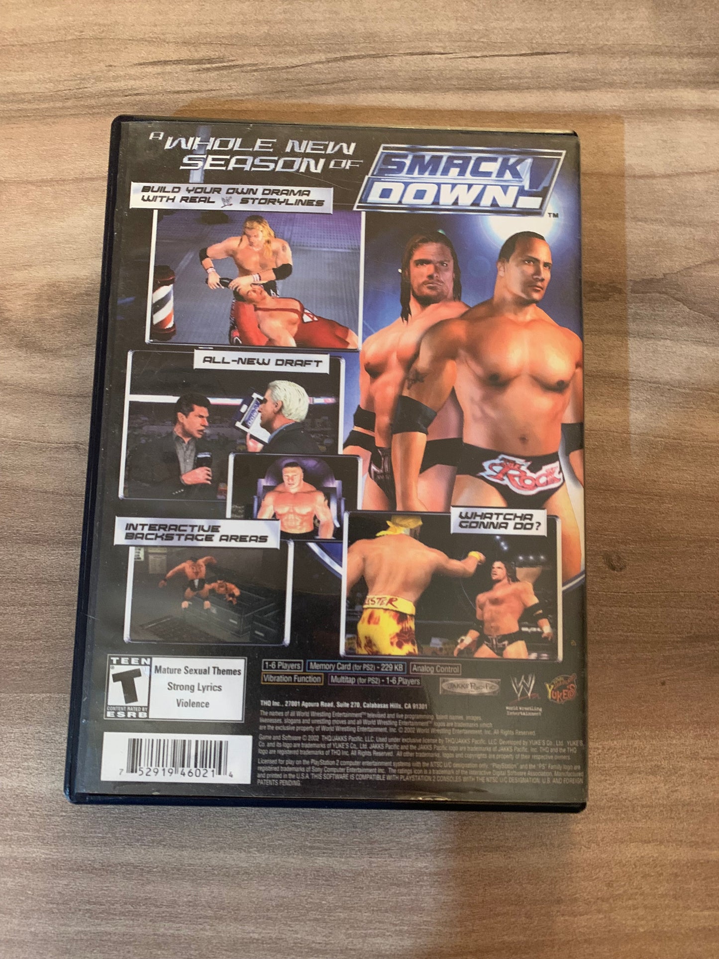 SONY PLAYSTATiON 2 [PS2] | WWE SMACKDOWN SHUT YOUR MOUTH