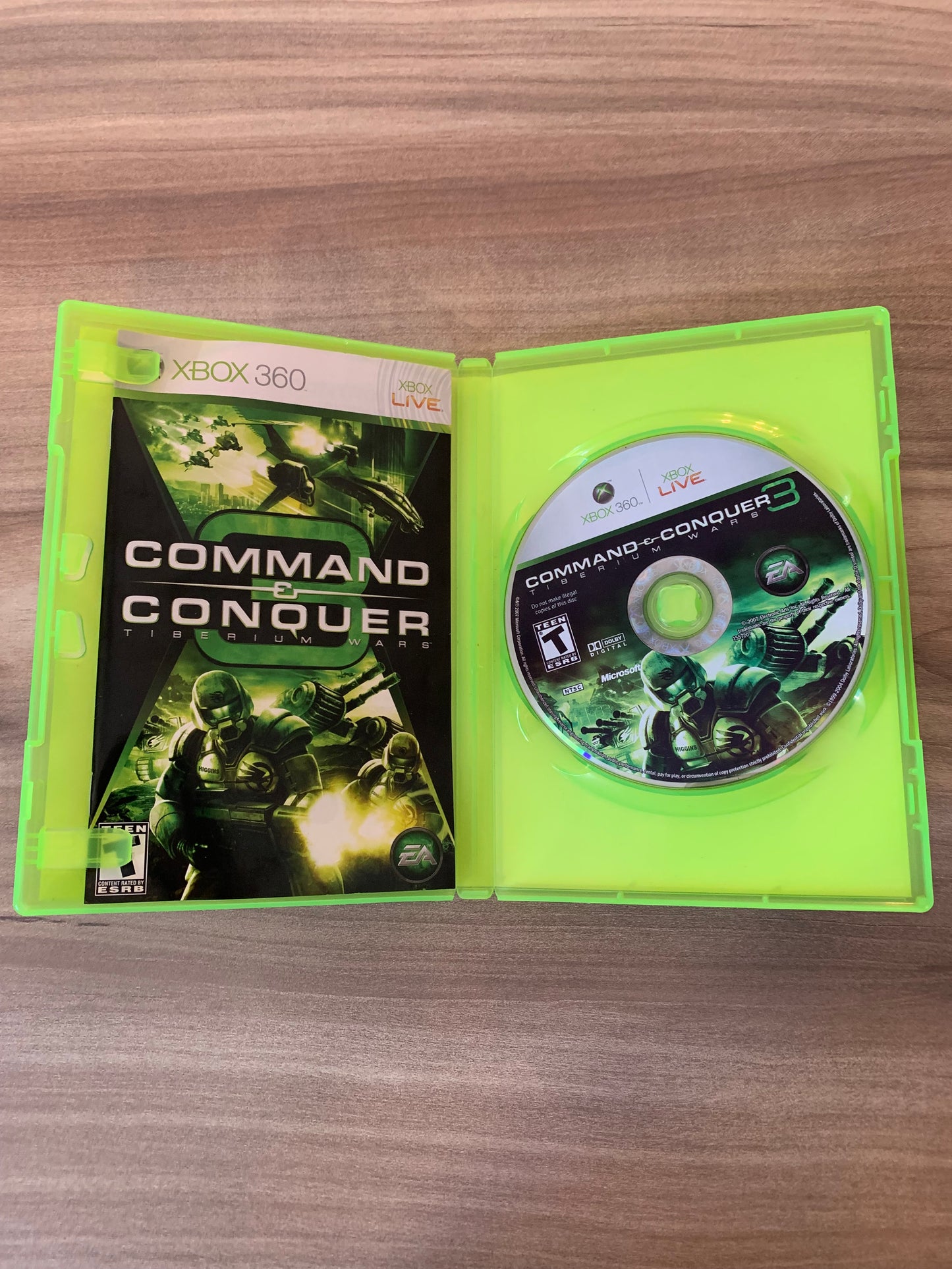 Microsoft XBOX 360 | COMMAND &amp; CONQUER 3 TiBERiUM WARS