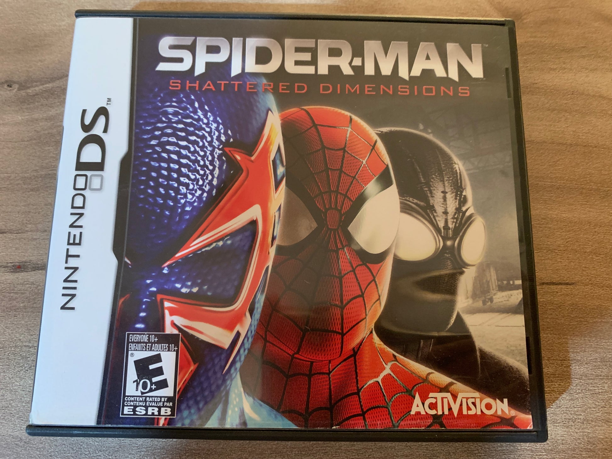 PiXELRETROGAME.COM : NINTENDO DS (DS) SPIDER-MAN SHATTERED DIMENSIONS COMPLETE CIB BOX MANUAL GAME NTSC