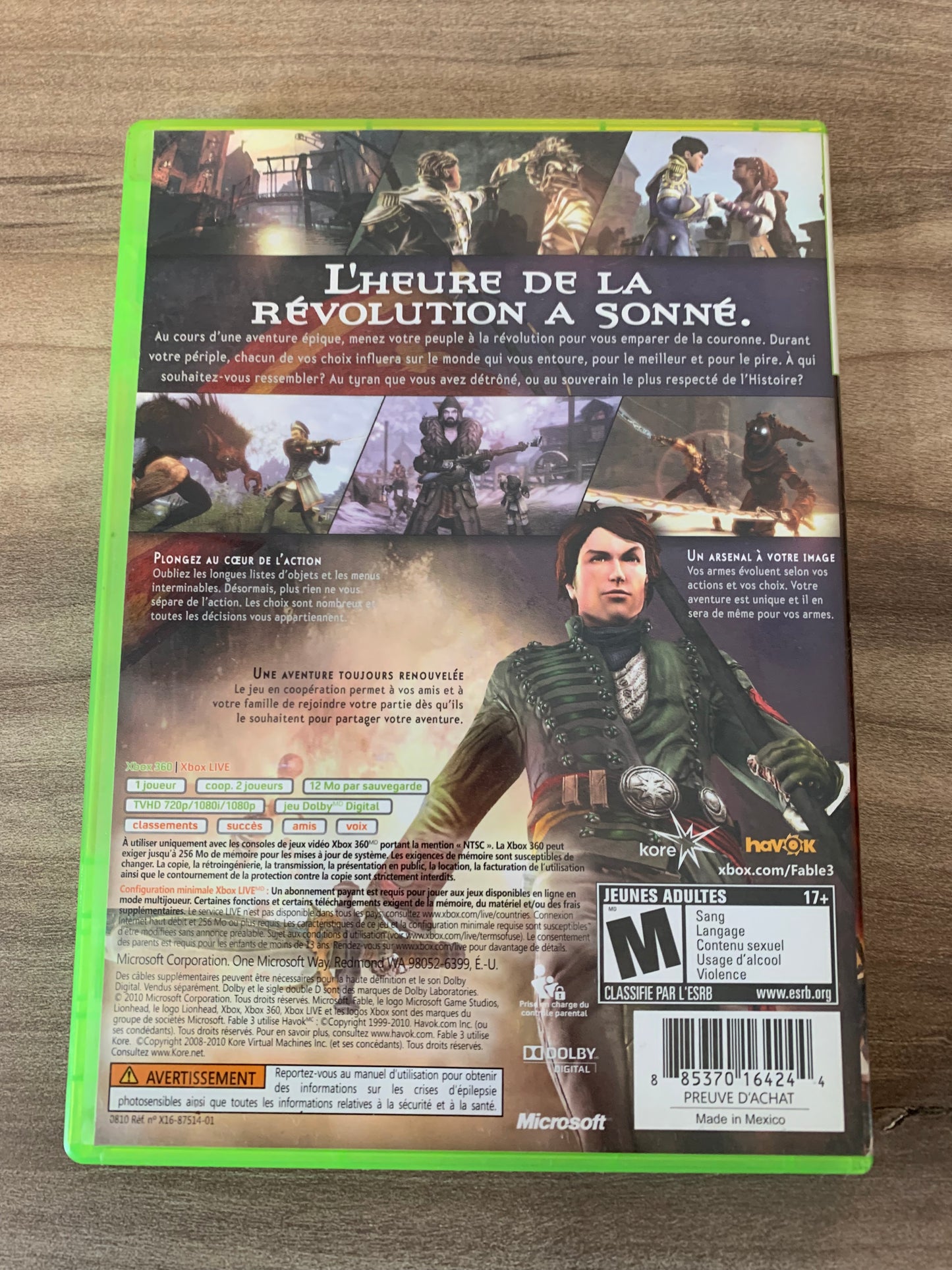 MiCROSOFT XBOX 360 | FABLE III