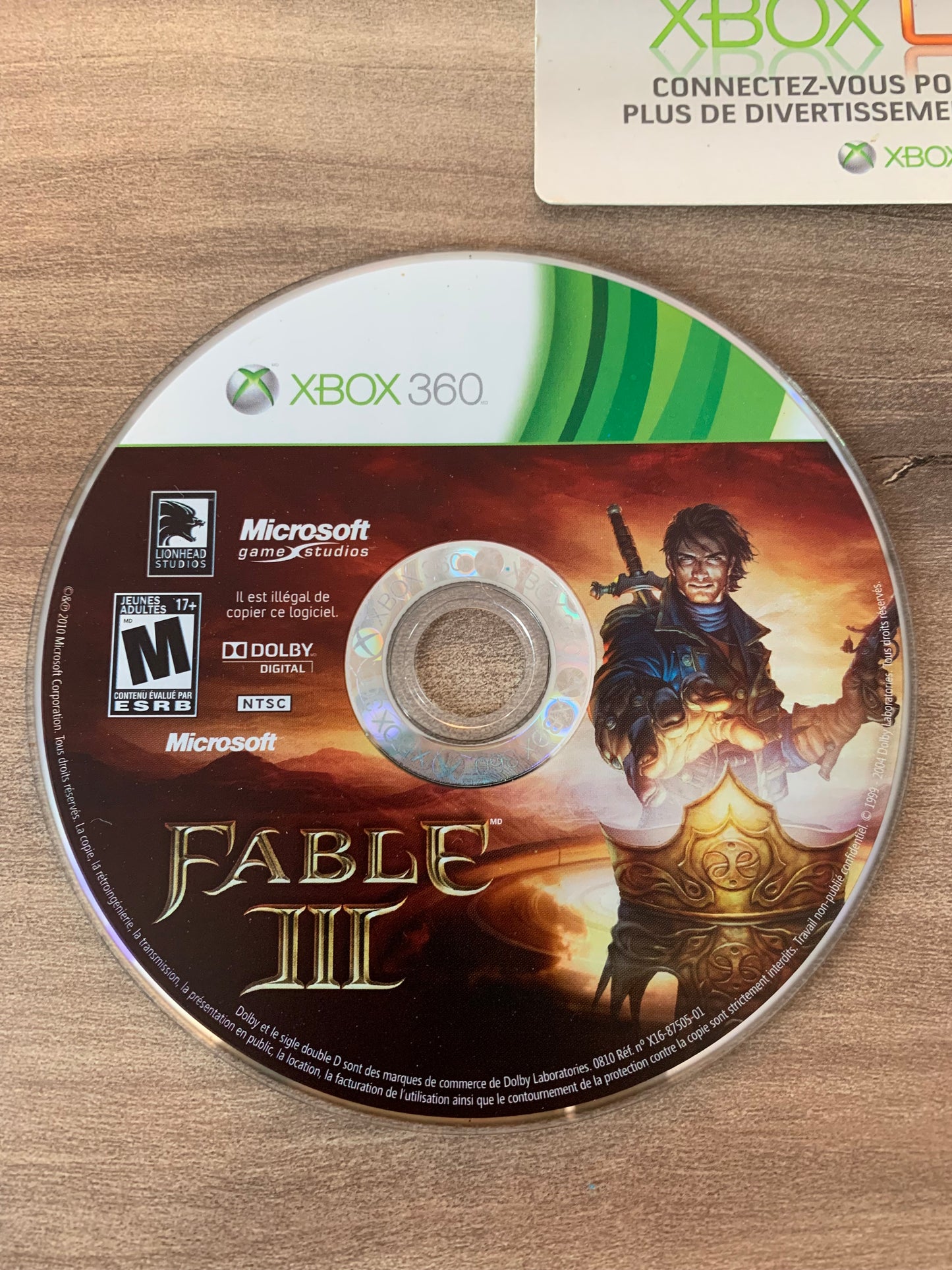 MiCROSOFT XBOX 360 | FABLE III