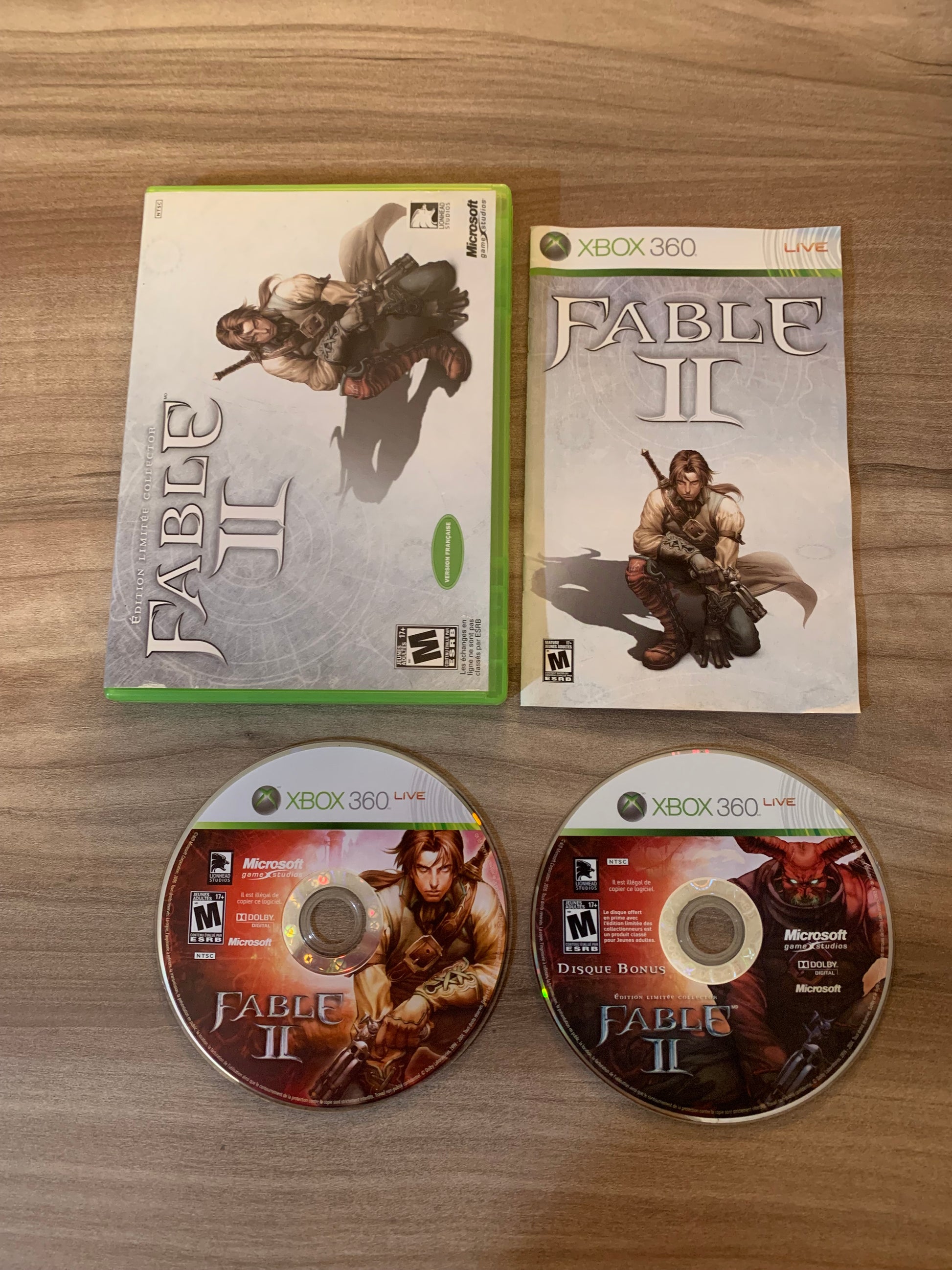 PiXEL-RETRO.COM : MICROSOFT XBOX 360 COMPLETE CIB BOX MANUAL GAME NTSC FABLE II LIMITED EDITION