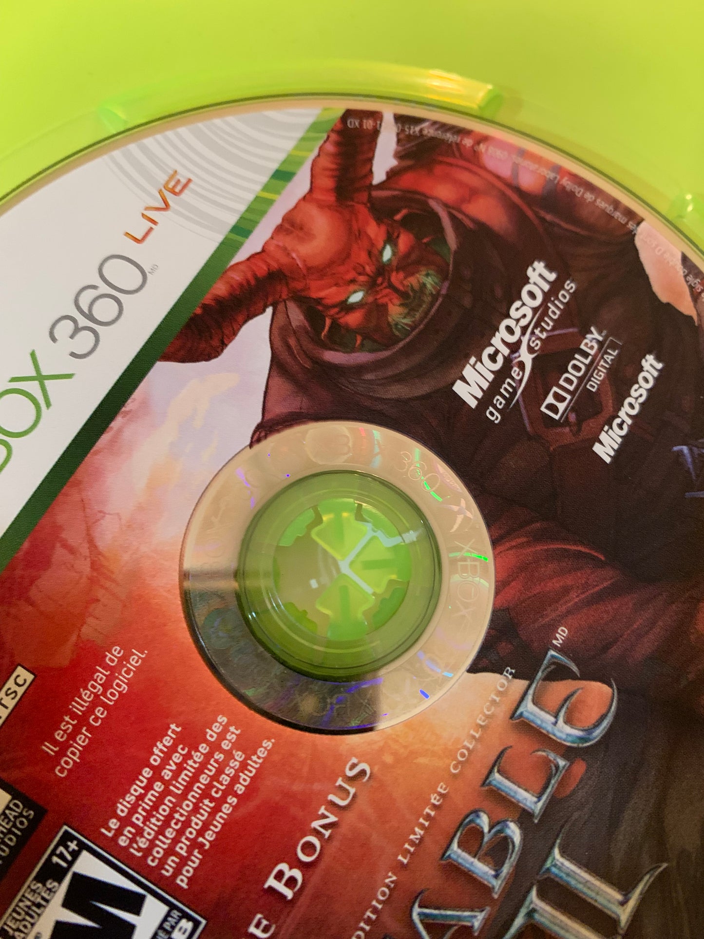 Microsoft XBOX 360 | FABLE II | LIMITED COLLECTOR'S EDITION FRENCH VERSiON