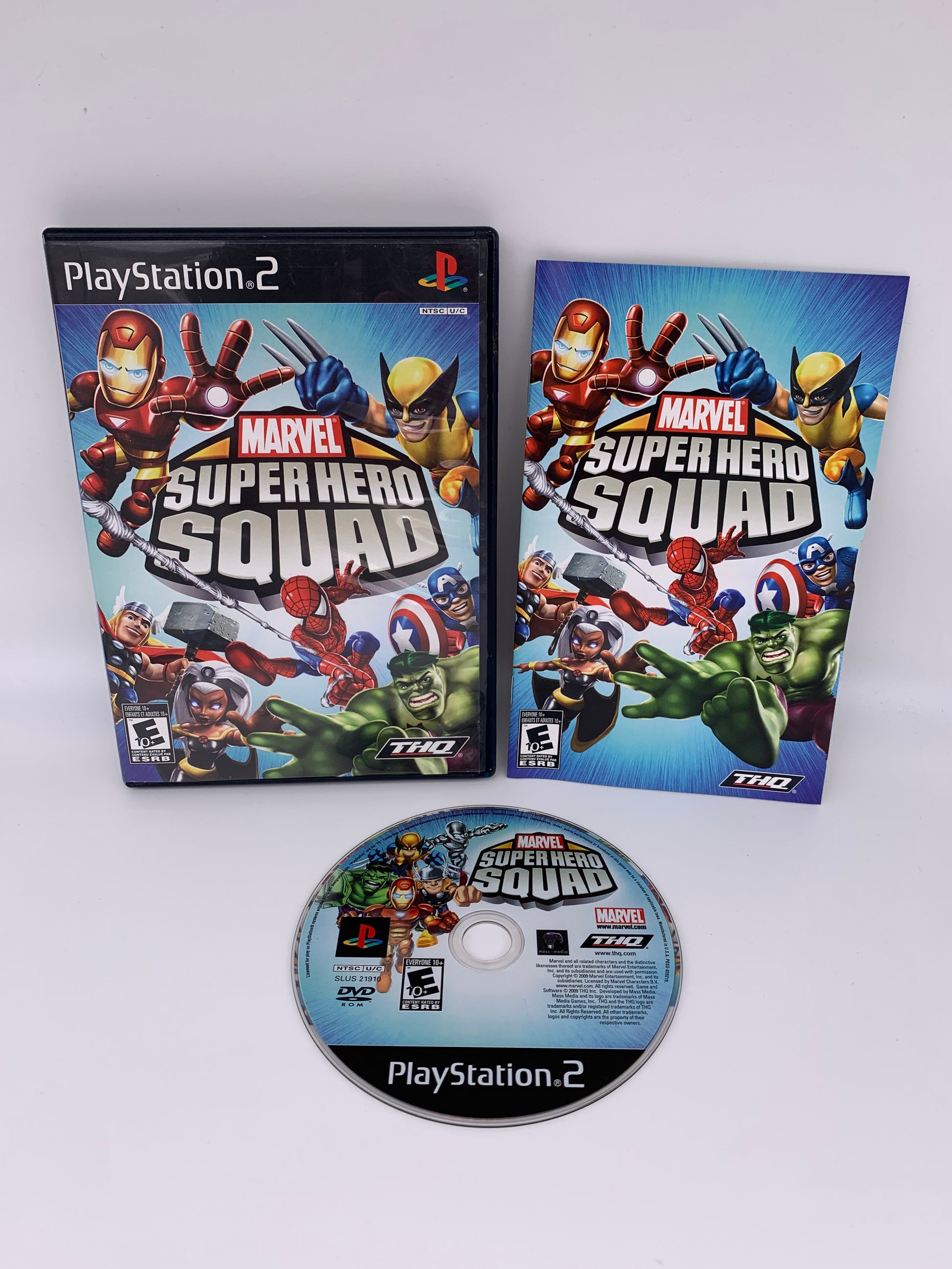 PiXEL-RETRO.COM : SONY PLAYSTATION 2 (PS2) COMPLET CIB BOX MANUAL GAME NTSC MARVE SUPER HERO SQUAD