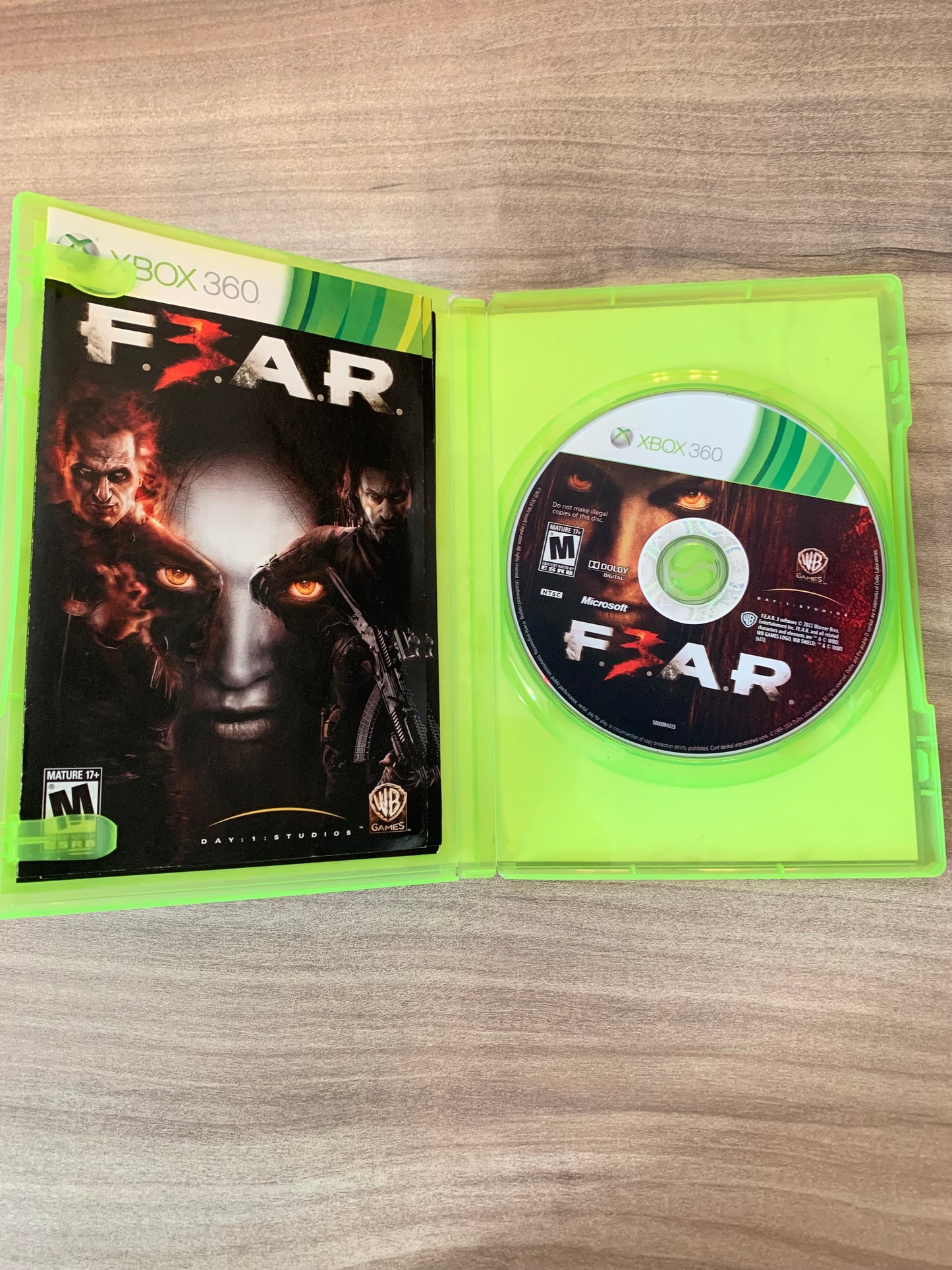 Microsoft XBOX 360 | F.3.AR FEAR