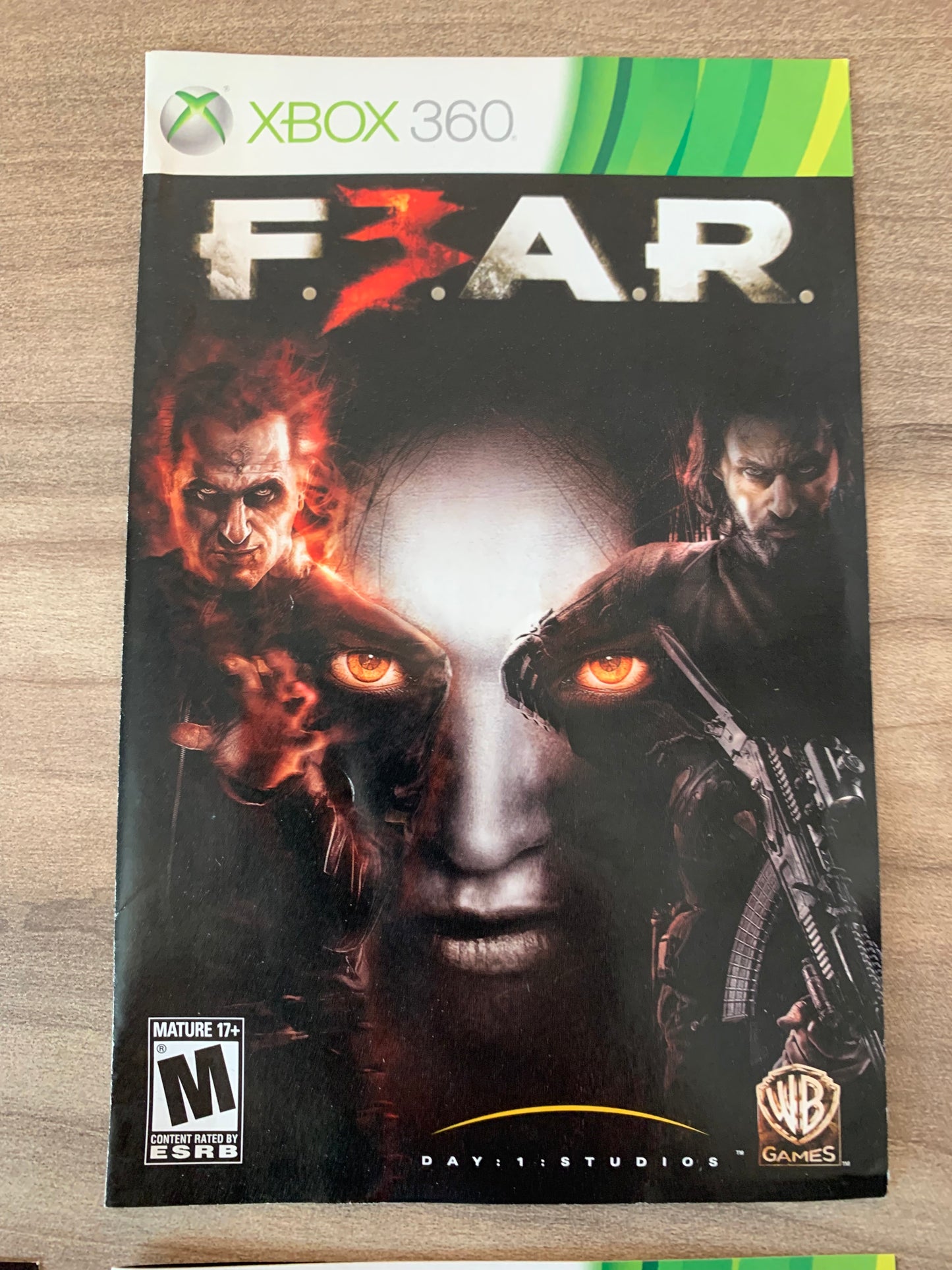 MiCROSOFT XBOX 360 | FEAR F.3.A.R.