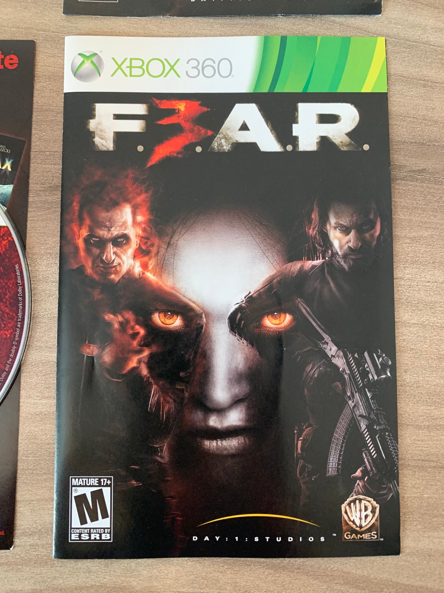 Microsoft XBOX 360 | F.3.AR FEAR