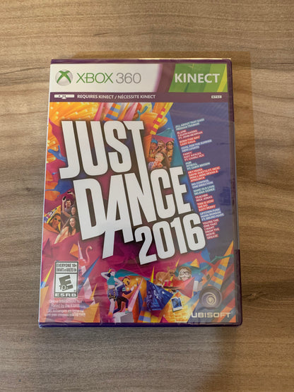 PiXEL-RETRO.COM : MICROSOFT XBOX 360 COMPLETE CIB BOX MANUAL GAME NTSC JUST DANCE 2016