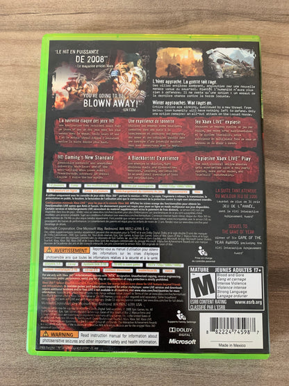 MiCROSOFT XBOX 360 | GEARS OF WAR 2